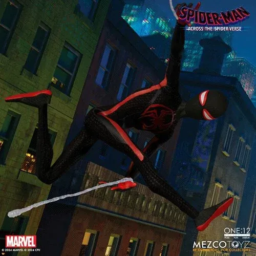 Swing into Action with Mezco Toys' New Miles Morales Spider-Man Figure