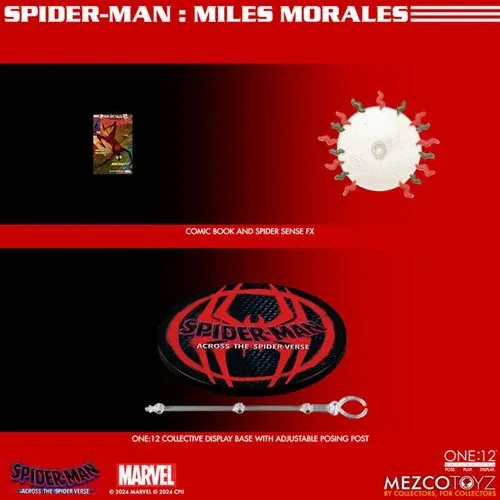 Swing into Action with Mezco Toys' New Miles Morales Spider-Man Figure